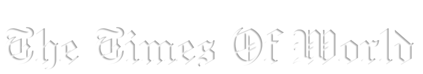 the times of world logo white